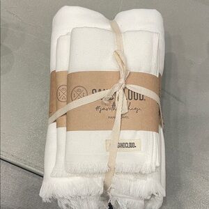 Sand Cloud White Towel Set
